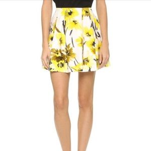 Alice + Olivia Sunflower Skirt